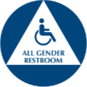 All Gender Accessible Bathroom sign