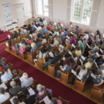 Overhead image of the Sanctuary